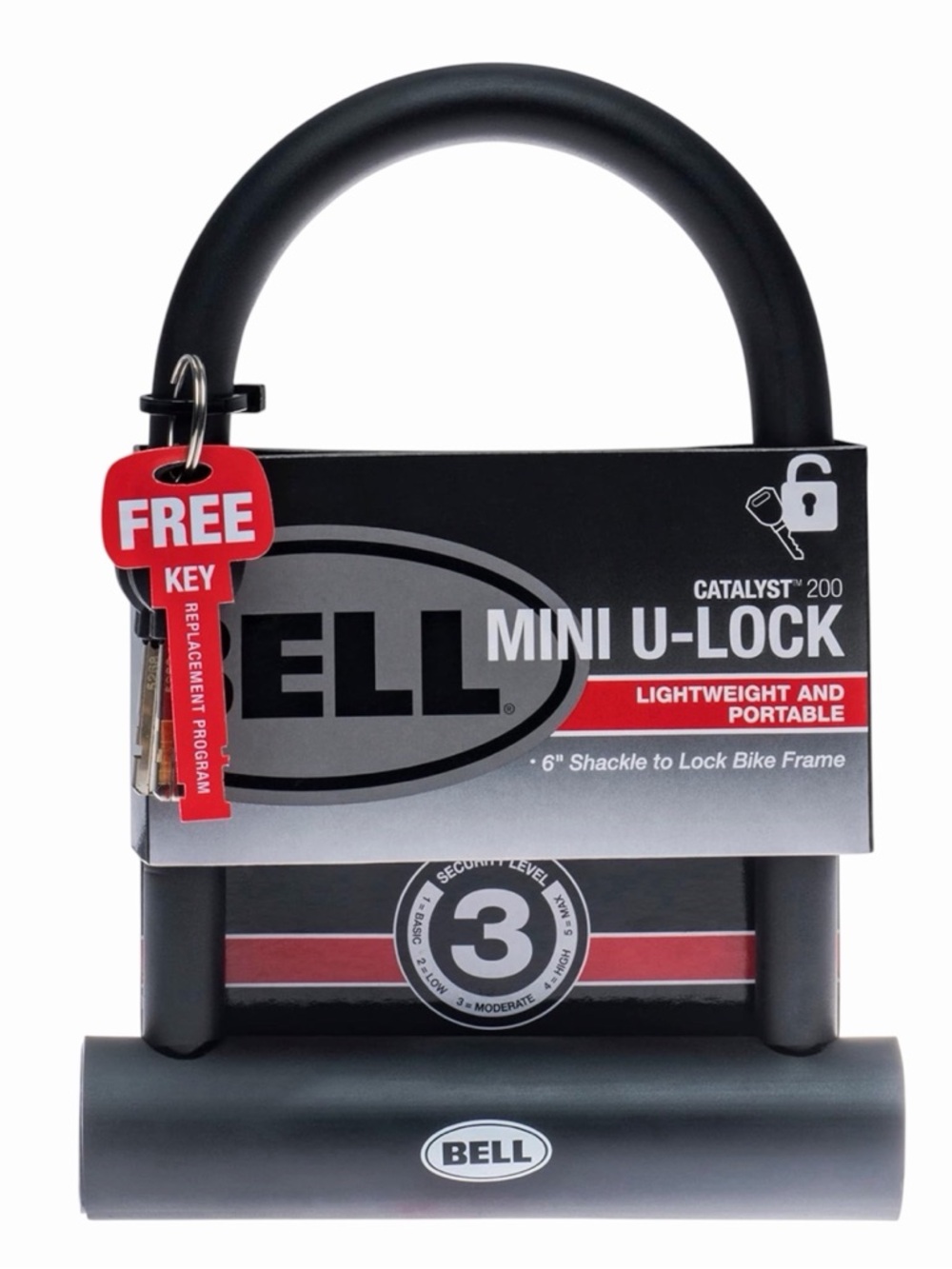 Bell Catalyst 200 Mini Bicycle U-Lock